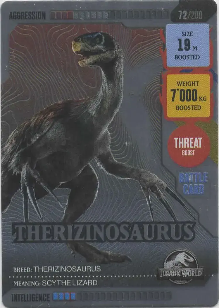 Therizinosaurus #072 · Jurassic World ROAR!