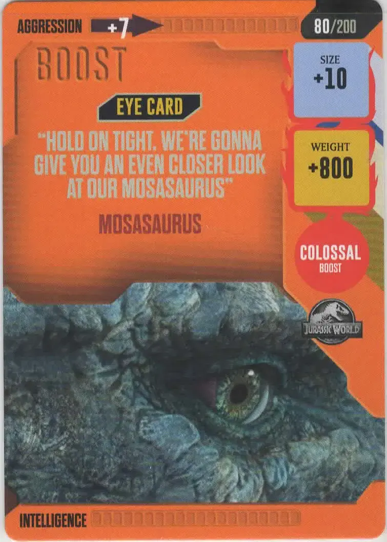 Mosasaurus #080 · Jurassic World ROAR!