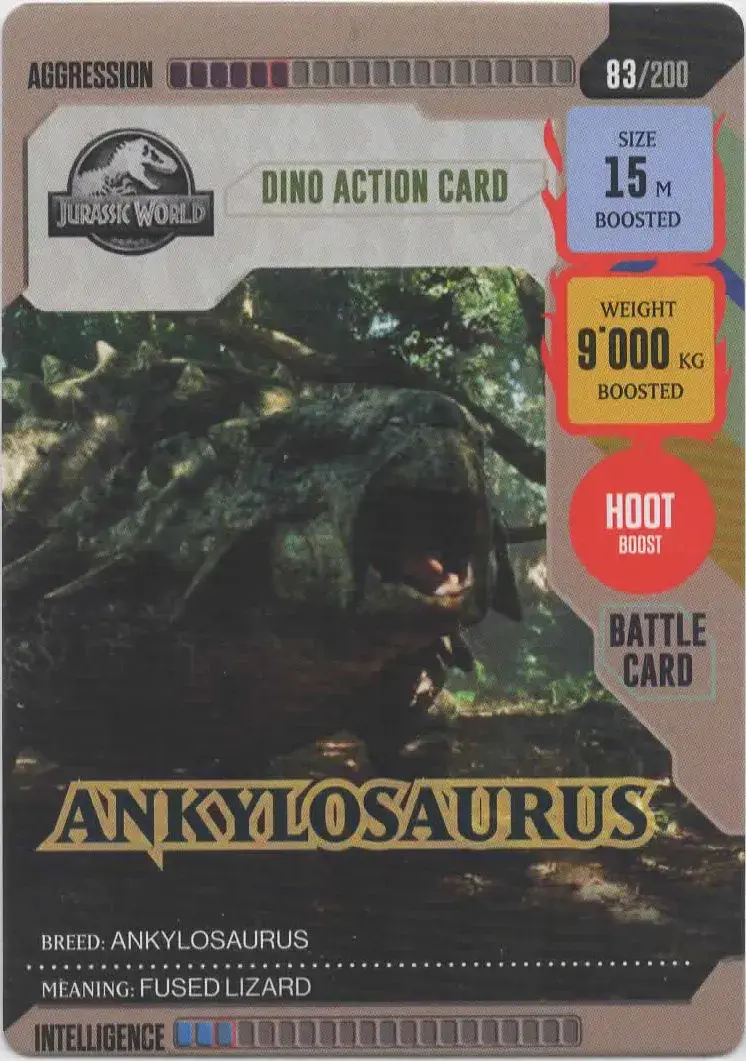 Ankylosaurus #083 · Jurassic World ROAR!