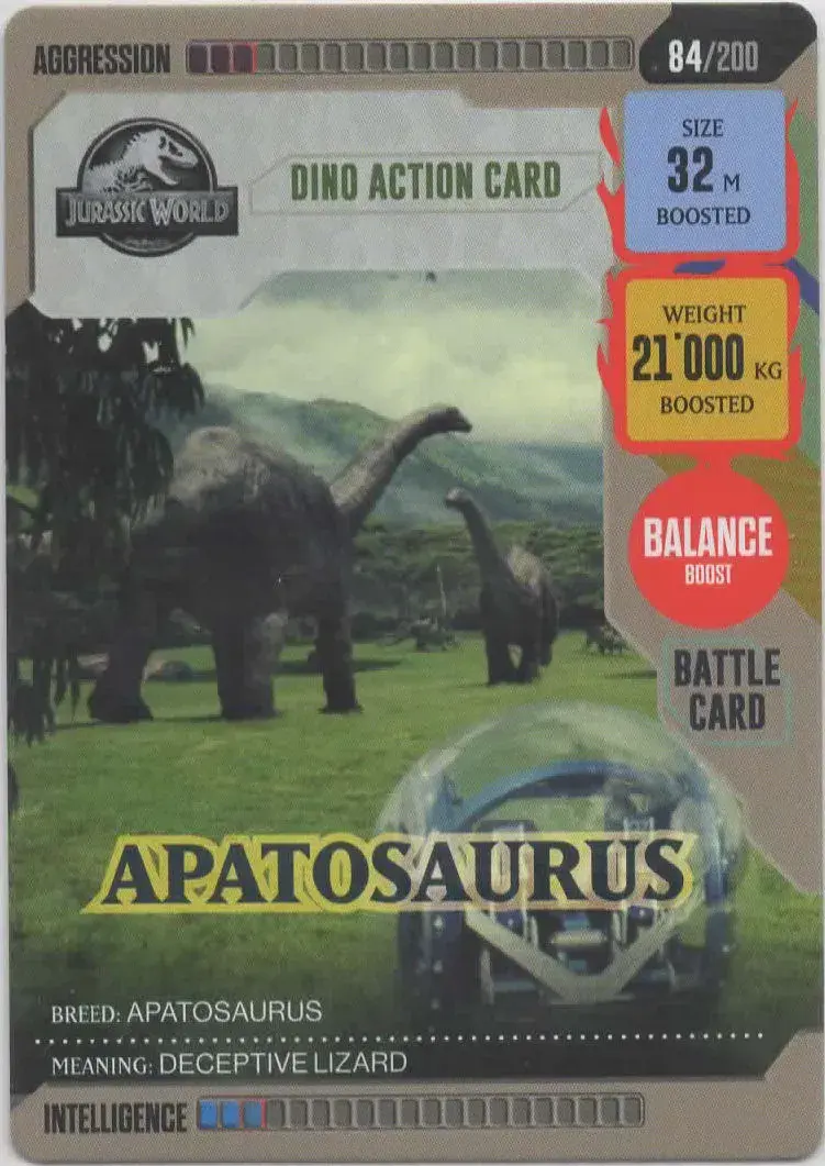 Apatosaurus #084 · Jurassic World ROAR!