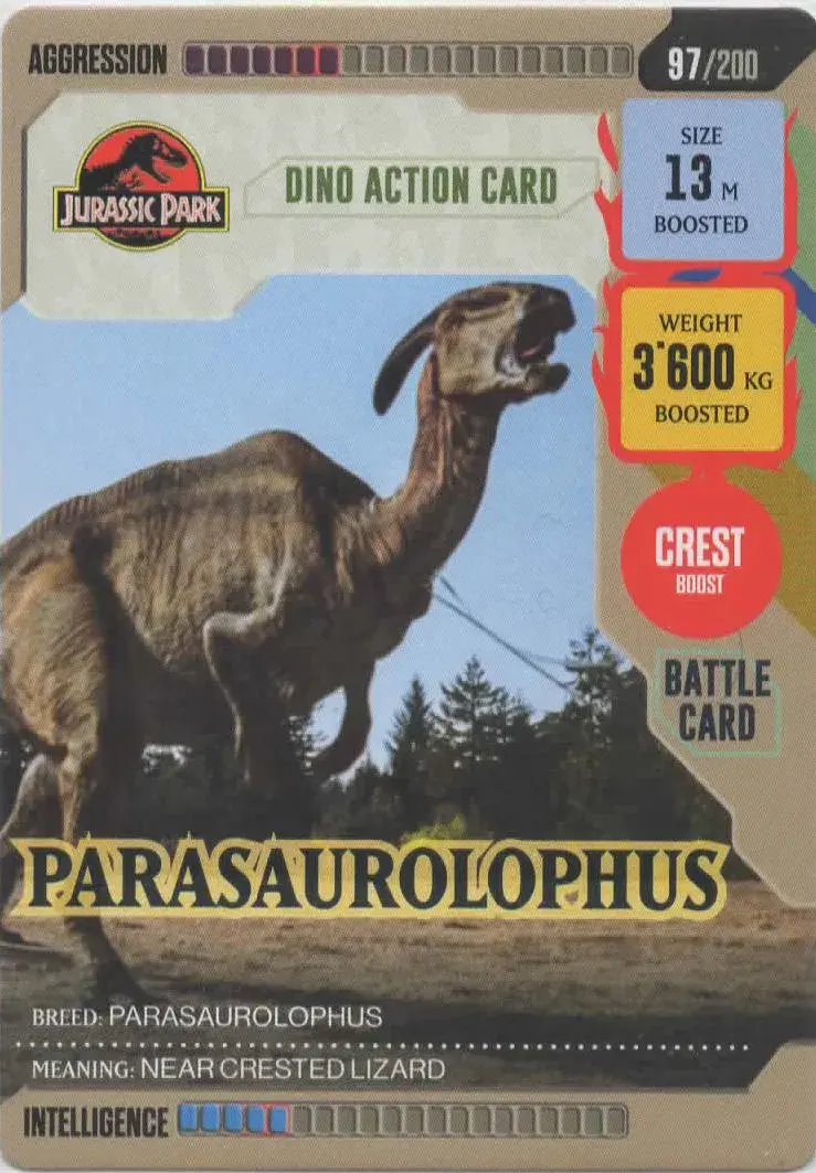 Parasaurolophus #097 · Jurassic World ROAR!