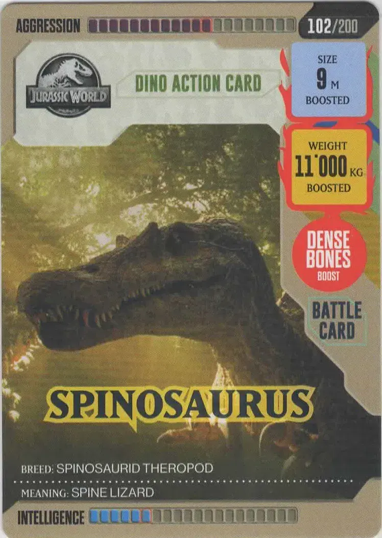 Spinosaurus #102 · Jurassic World ROAR!