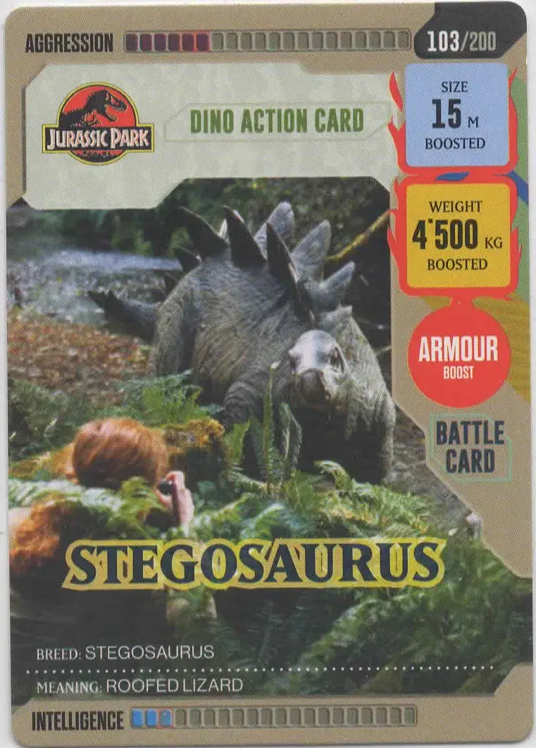 Stegosaurus #103 · Jurassic World ROAR!