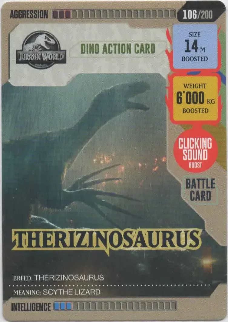 Therizinosaurus #106 · Jurassic World ROAR!