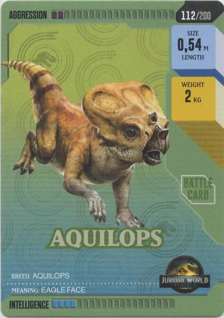 Aquilops #112 · Jurassic World ROAR!