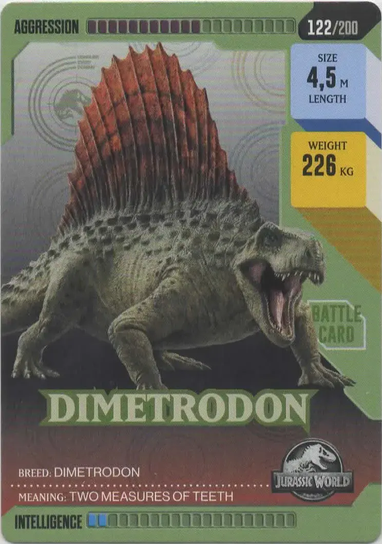 Dimetrodon #122 · Jurassic World ROAR!