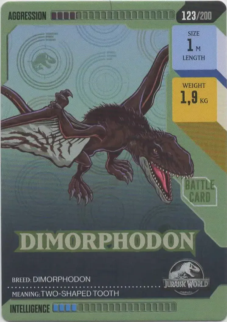 Dimorphodon #123 · Jurassic World ROAR!