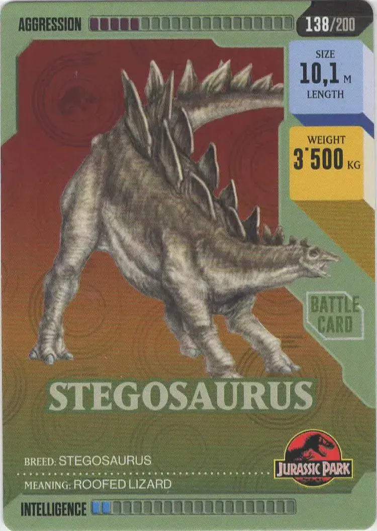 Stegosaurus #138 · Jurassic World ROAR!