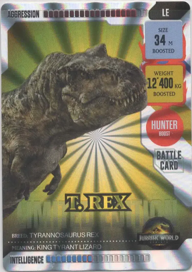 T. Rex #LE01 · Jurassic World ROAR!
