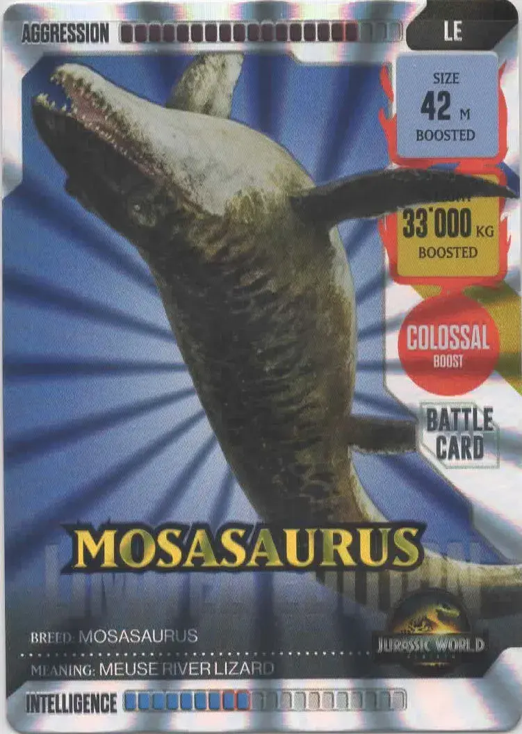 Mosasaurus #LE02 · Jurassic World ROAR!