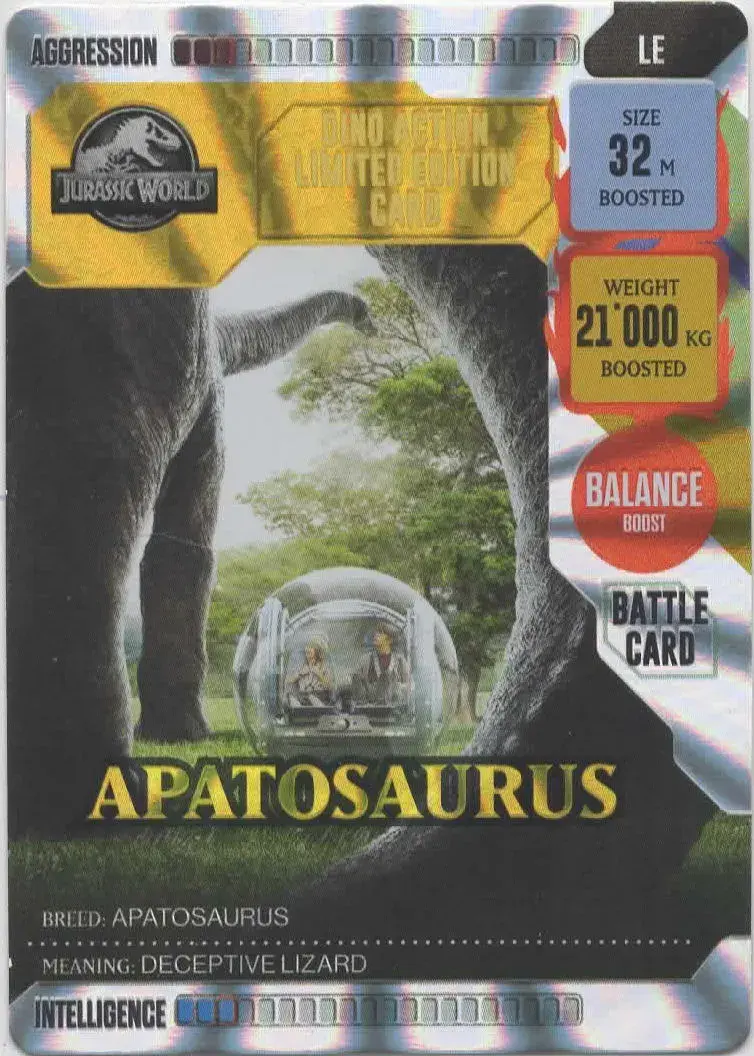 Apatosaurus #LE04 · Jurassic World ROAR!
