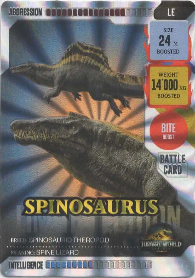 Spinosaurus #LE05 · Jurassic World ROAR!
