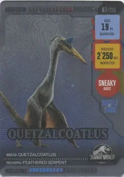 Quetzalcoatlus #067 · Jurassic World ROAR!