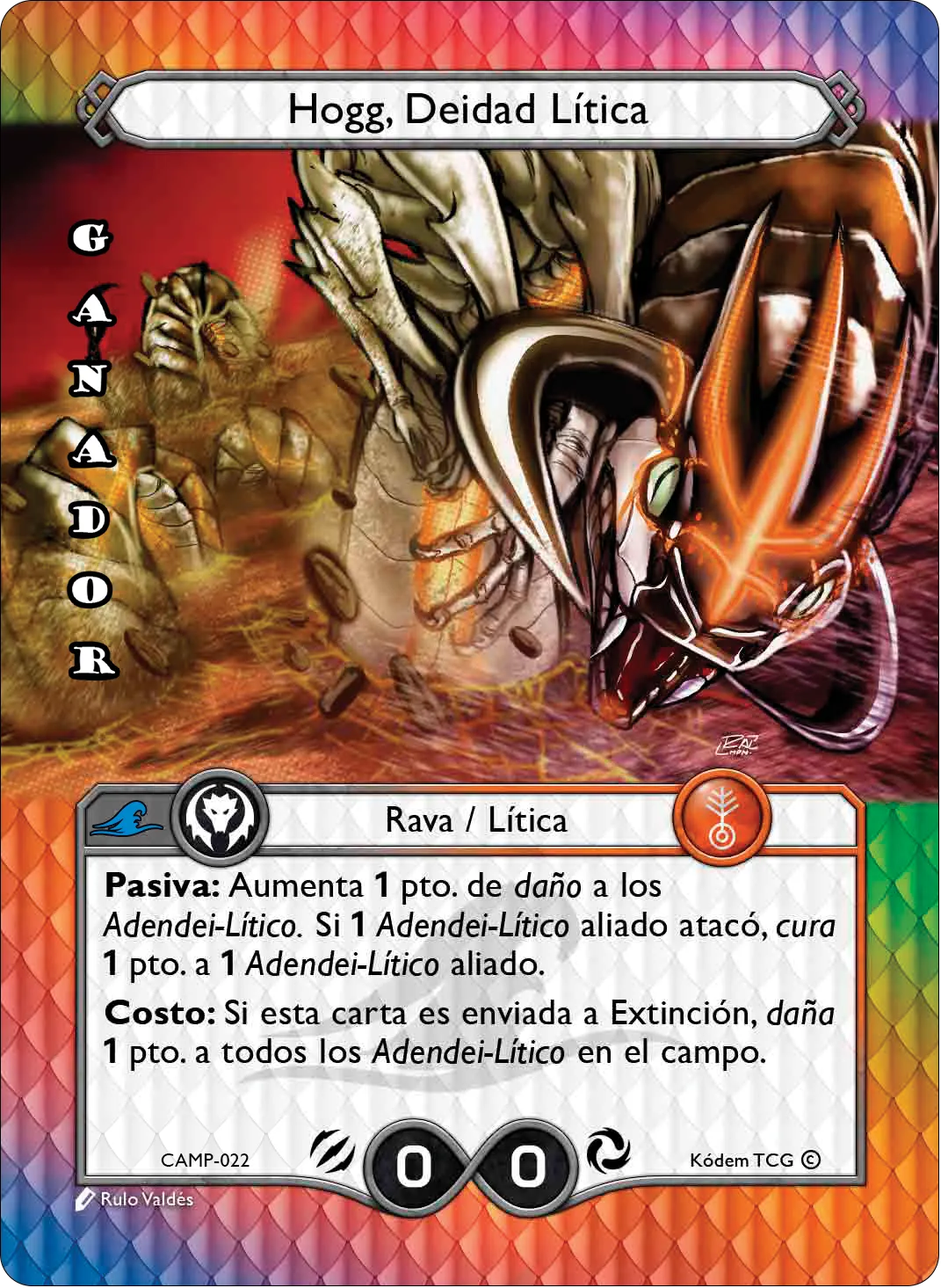 Hogg, Deidad Litica 「CAMP-022」「ES」