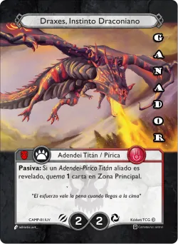 Draxes, Instinto Draconiano 「CAMP-011UV」「ES」