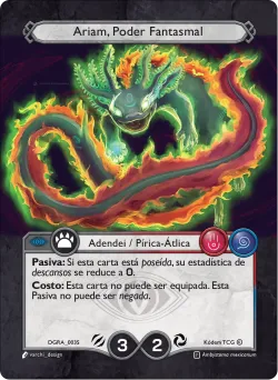 Ariam, Poder Fantasmal — Deck Guerra Roja Ariam #DGRA-003S · Kodem TCG