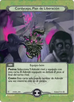 Cordyceps, Plan de Liberación — Deck Guerra Roja Ariam #DGRA-004 · Kodem TCG