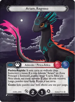 Ariam, Regreso — Deck Guerra Roja Ariam #DGRA-004S · Kodem TCG