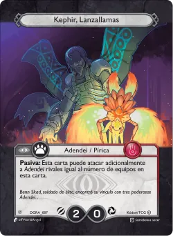 Kephir, Lanzallamas — Deck Guerra Roja Ariam #DGRA-007 · Kodem TCG