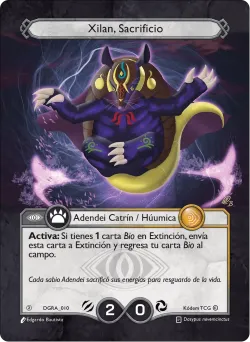Xilan, Sacrificio — Deck Guerra Roja Ariam #DGRA-010 · Kodem TCG