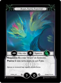 Ariam, Forma Espectral — Deck Guerra Roja Ariam #DGRA-017 · Kodem TCG