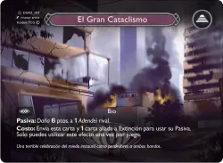 El Gran Cataclismo — Deck Guerra Roja Zaykan #DGRZ-007 · Kodem TCG