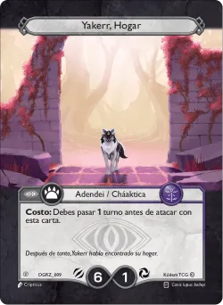 Yakerr, Hogar — Deck Guerra Roja Zaykan #DGRZ-009 · Kodem TCG