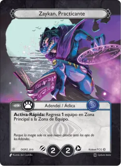 Zaykan, Practicante — Deck Guerra Roja Zaykan #DGRZ-010 · Kodem TCG