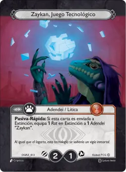 Zaykan, Juego Tecnológico — Deck Guerra Roja Zaykan #DGRZ-013 · Kodem TCG