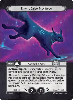 Erwin, Salto Morféico — Deck Guerra Roja Zaykan #DGRZ-025 · Kodem TCG