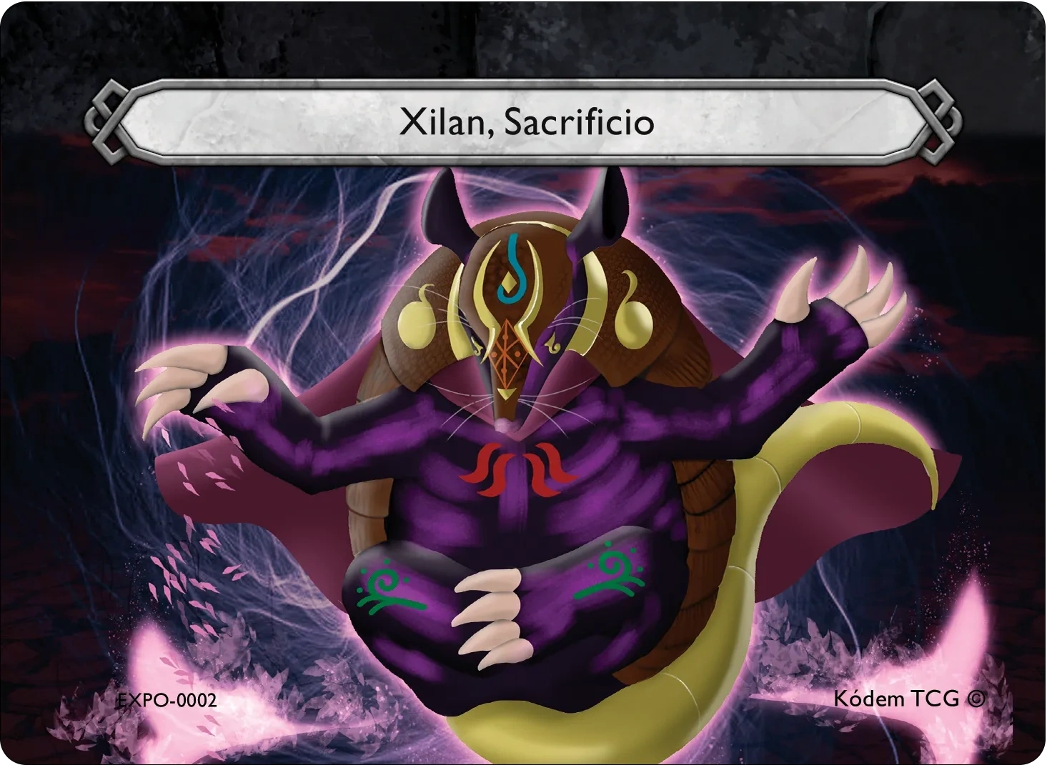 Xilan, Sacrificio 「EXPO-002」「ES」