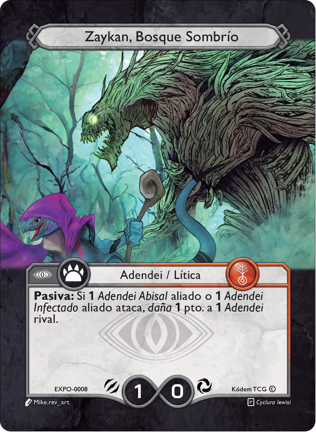 Zaykan, Bosque Sombrío 「EXPO-008」「ES」