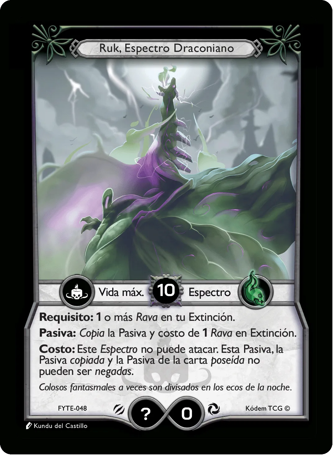 Ruk, Espectro Draconiano 「FYTE-048」「ES」