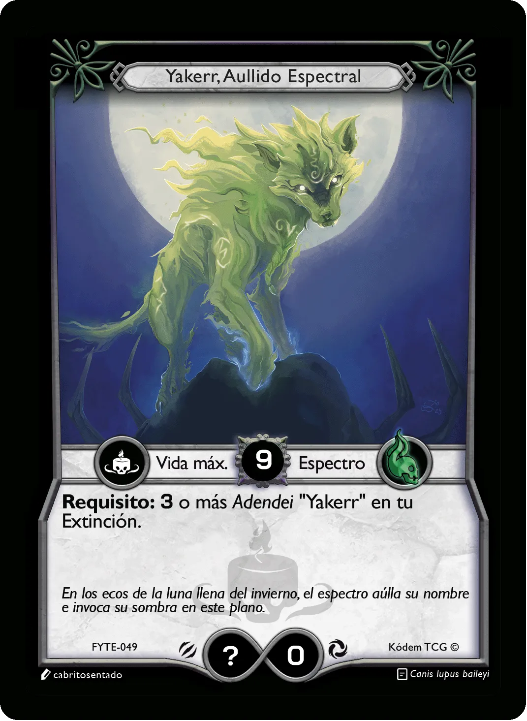 Yakerr, Aullido Espectral 「FYTE-049」「ES」