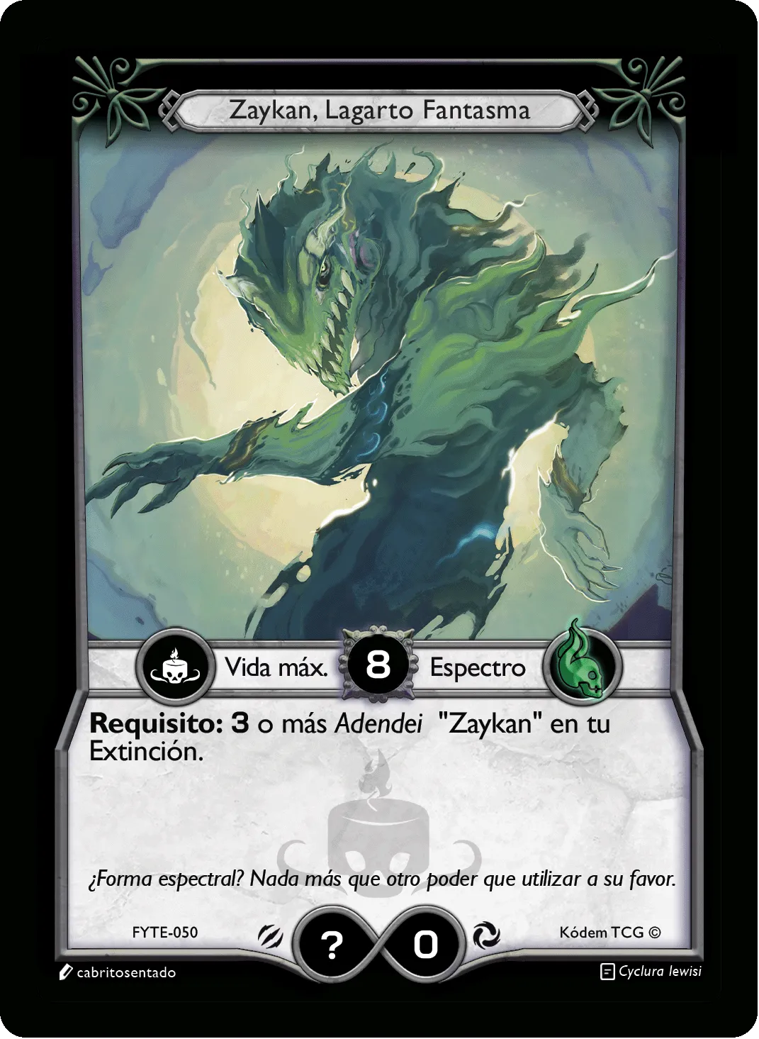 Zaykan, Lagarto Fantasma 「FYTE-050」「ES」