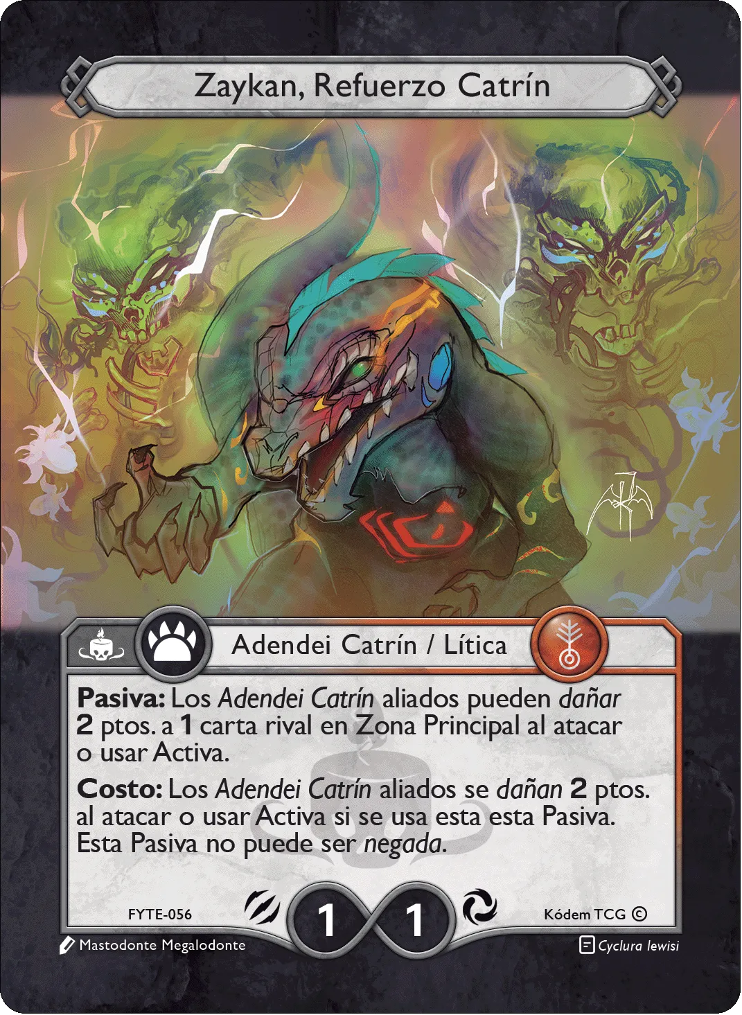 Zaykan, Refuerzo Catrín 「FYTE-056」「ES」