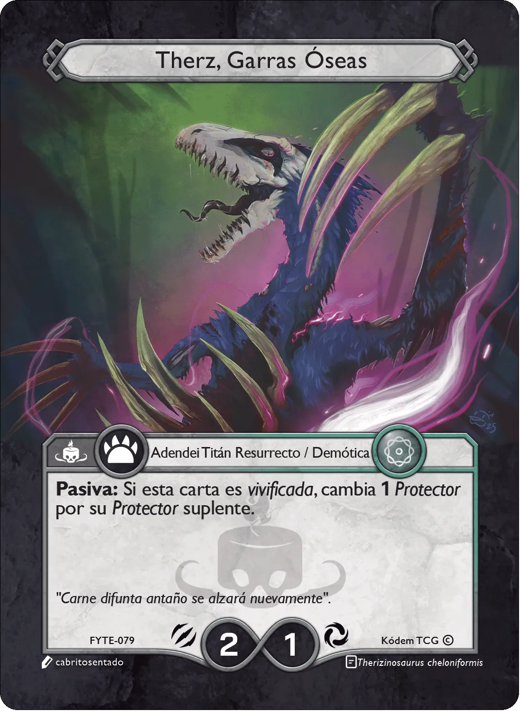 Therz, Garras Óseas 「FYTE-079」「ES」