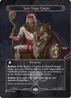 Juan Galgo, Ceolin — Flores Y Tumbas #FYTE-001 · Kodem TCG