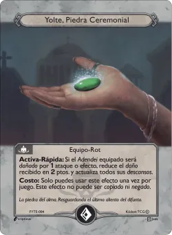 Yolte, Piedra Ceremonial — Flores Y Tumbas #FYTE-004 · Kodem TCG