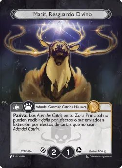 Macit, Resguardo Divino — Flores Y Tumbas #FYTE-026 · Kodem TCG