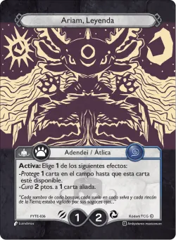 Ariam, Leyenda — Flores Y Tumbas #FYTE-036 · Kodem TCG