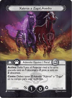 Xakros y Zagal, Asedio 「FYTE-062」「ES」
