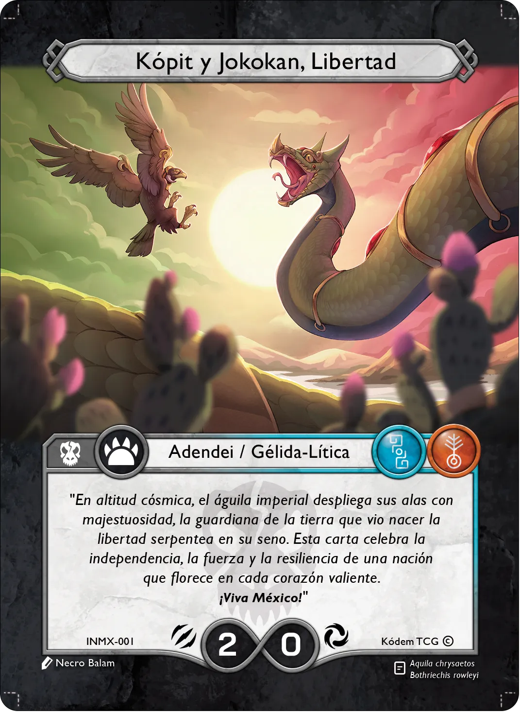 Kópit y Jokokan, Libertad 「INMX-001」「ES」