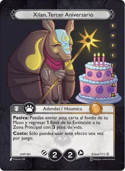 Xilan, Tercer Aniversario 「ANIV-001」「ES」