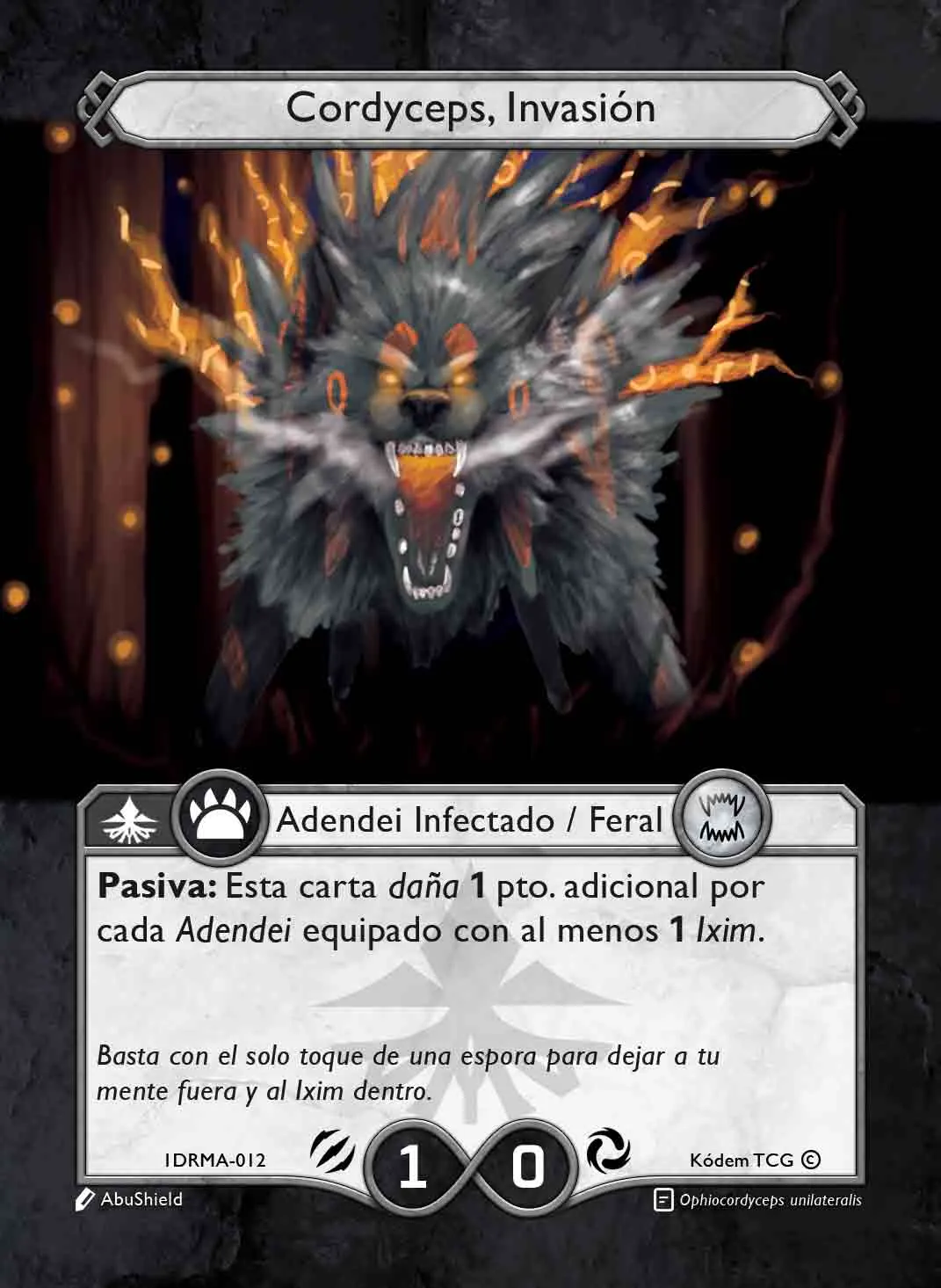 Cordyceps, Invasión 「IDRMA-012」「ES」