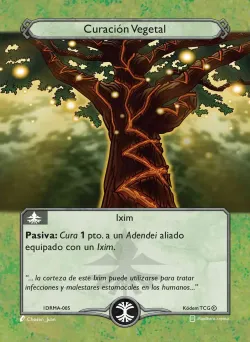 Curación Vegetal 「IDRMA-005」「ES」