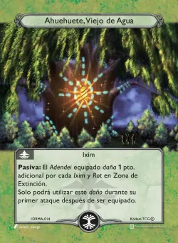 Ahuehuete, Viejo de Agua 「IDRMA-014」「ES」