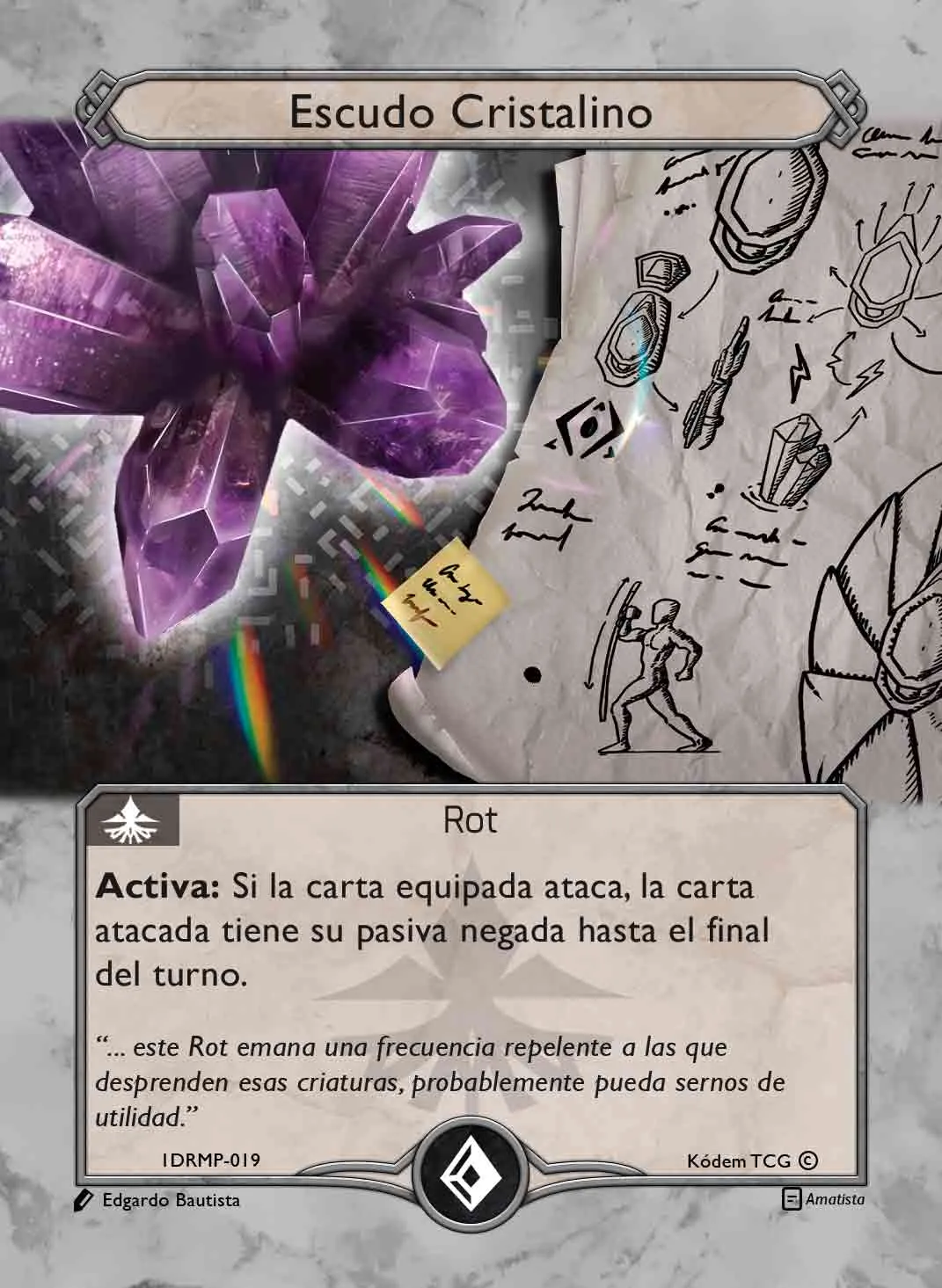 Escudo Cristalino 「IDRMP-019」「ES」