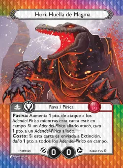 Hori, Huella de Magma 「IDRMP-001」「ES」