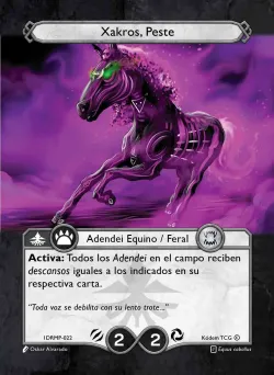 Xakros, Peste 「IDRMP-022」「ES」